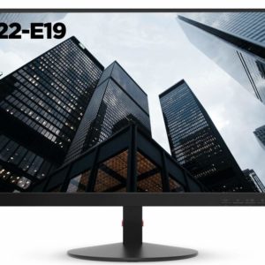 Lenovo Thinkvision S22e-19 21.5 inch Near Edgeless Monitor with LED Display (61C9KAR1WW)